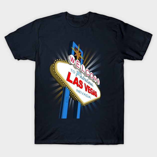 Welcome to Las Vegas T-Shirt by adamzworld